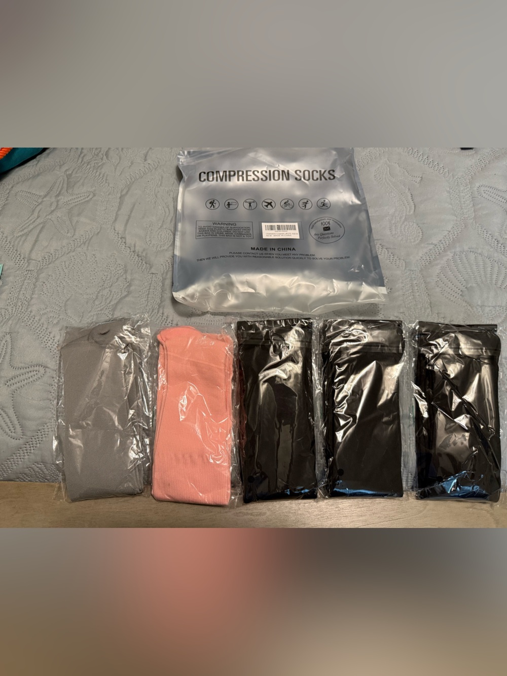 Compression socks L/XL-New